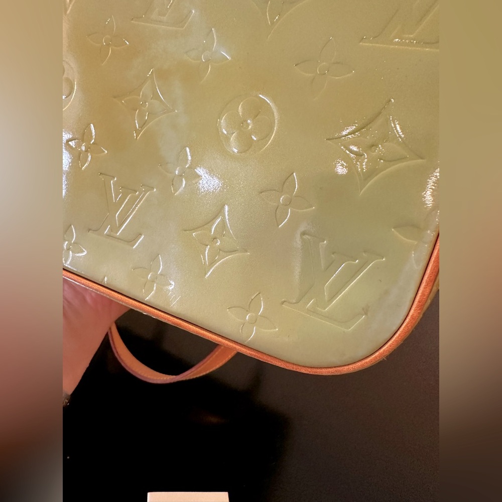 Louis Vuitton RARE Vintage Retro Luxury Minimalist Authentic Vernis Houston Bag - Picture 15 of 17